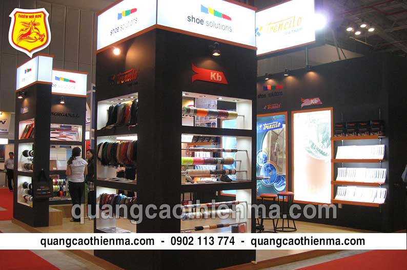 Kệ ốp cột siêu thị trưng bày sản phẩm độc đáo- Thiên Mã