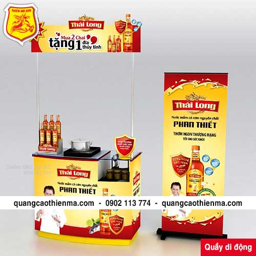 Sản xuất quầy bán hàng di động Thái Long