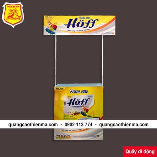 Sản xuất booth sampling hoff