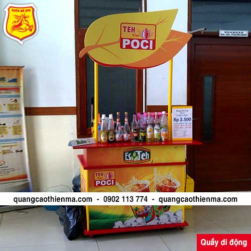 Sản xuất quầy bán hàng di động TEH