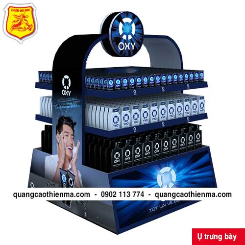 Cung cấp ụ trưng bày sản phẩm OXY